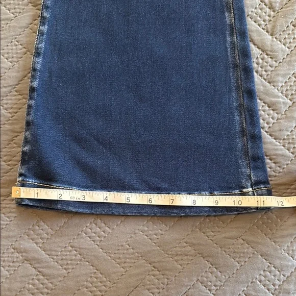 NWT KanCan Women's High Rise Bellbottom Flare Jeans in Dark Blue - Picture 10 of 12